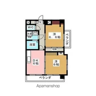 カターラサンミ【1階】の間取り