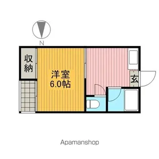 安藤ビル【302号室】の間取り