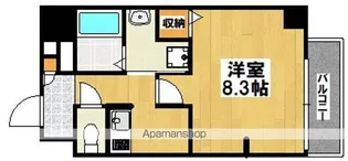 エヌエムキャトフヴァン【5階】の間取り