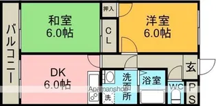 アクシスコート【7階】の間取り