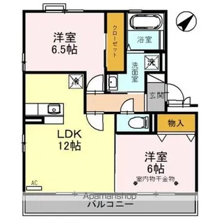 グレイスT【2階】の間取り