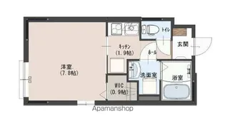 YOUR MAISON宇品西【101号室号室】の間取り