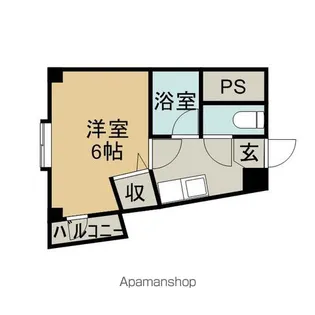 シャトー日光【301号室】の間取り
