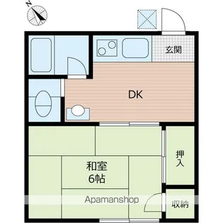 MGB狛江【2階】の間取り