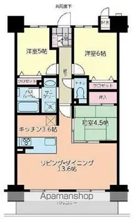 アルファライフ本通り【11階】の間取り