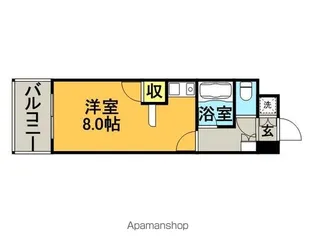 トーカンキャステール通町【403号室】の間取り