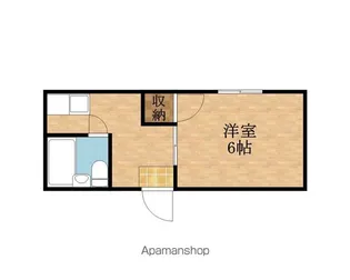 太子橋駅前ハイツ2【2階】の間取り