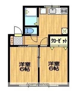 ABSコーポ【2-5号室】の間取り