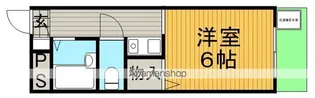 シャーツ石橋【1階】の間取り