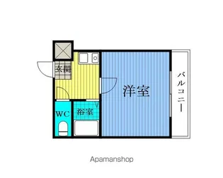 ウエストヒルズⅡ【401号室】の間取り