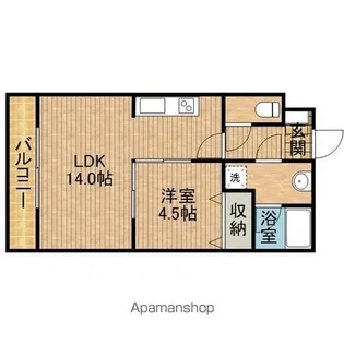 サンパティークⅡ【1階】の間取り
