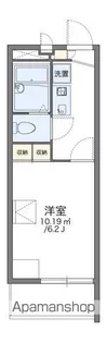 レオパレスハーモニーランドⅠ【3階】の間取り