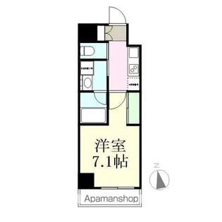 MIRAIZU RESIDENTIAL SENDAI Ⅱ【6階】の間取り