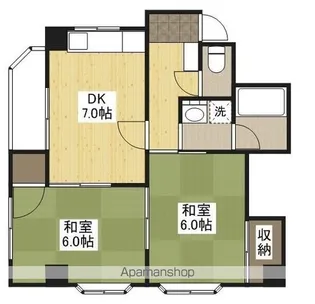 千足金広ビル【302号室】の間取り