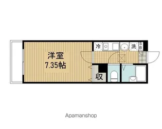 東京都杉並区阿佐谷北3丁目【アパート】の間取り