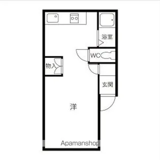 ヴィラ・ブランシュB【2階】の間取り