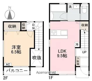サニーコート西町【1階】の間取り