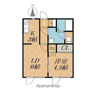 ネオルーセント【2階】の間取り