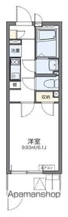 レオネクストコナ&ミルク【103号室】の間取り