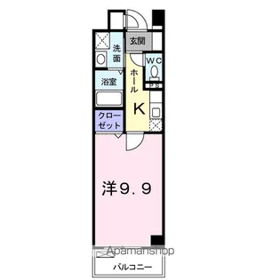 プティネージュ【2階】の間取り