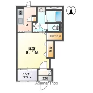 ルミナス【1階】の間取り