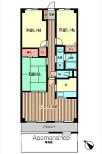 アルカンシエール(旧特優賃)【1階】の間取り