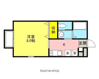 すばる【103号室】の間取り