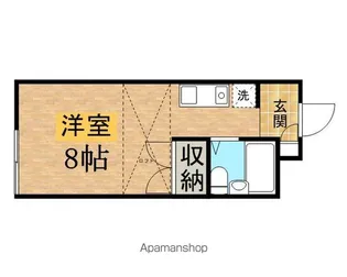ベルコート【202号室】の間取り