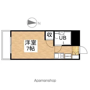 コーポサンシスタ【415号室】の間取り