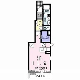 サンフラワー【1階】の間取り