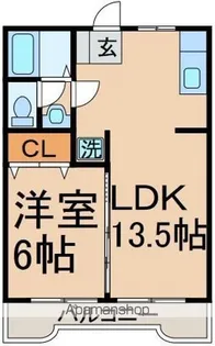 グレースエステートNO2【102号室】の間取り