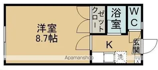 フロムUハイツ【102号室】の間取り