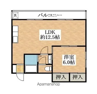 コーポホンダ【1階】の間取り