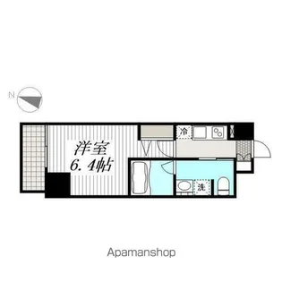 SHOKEN RESIDENCE 横浜戸部【5階】の間取り