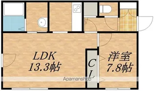 ノイ・ズイッヒ【4階】の間取り