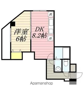 金太郎ヒルズ155【5階】の間取り