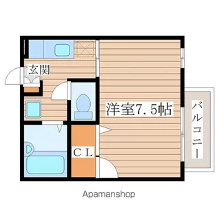 メゾンHAMADA【1階】の間取り
