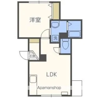 井上マンションNO3【205号室】の間取り
