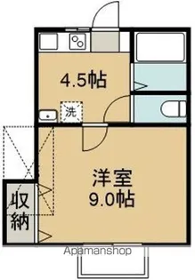 メゾン愛Ⅴ【1階】の間取り