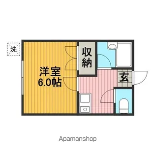 ヴィアベネト上鶴間【1階】の間取り