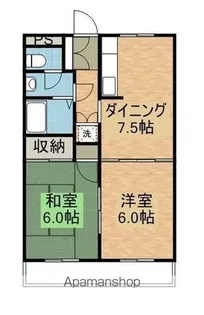 小島マンション第1【302号室】の間取り