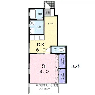 Nー1ST【1階】の間取り