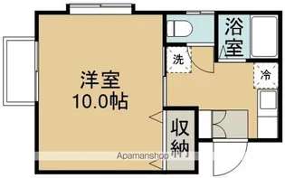 ノーブル砂山【101号室】の間取り