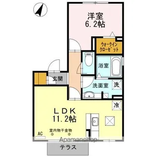 FRAIS【1階】の間取り