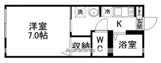 レジデンス八幡【205号室】の間取り