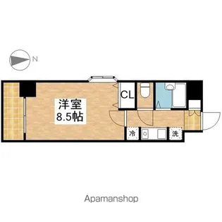 ウェステリア西大須【2階】の間取り