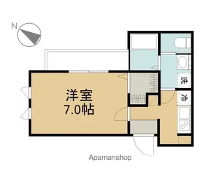 MELDIA原当麻Ⅱ【3階】の間取り