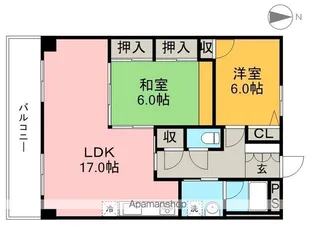 PRINCIPIO【3階】の間取り