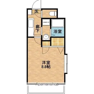 ダコタ【4階】の間取り