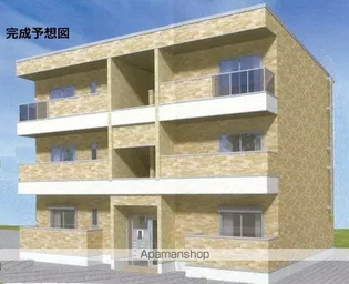 六ツ角フラット3号【1階】の外観